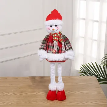 

Christmas New Christmas Snowman Set Pieces Scalable Creative Stand Snowman