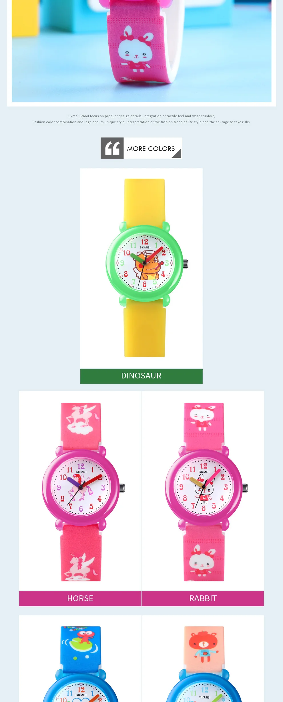 Chilrdren quartz watch (2)