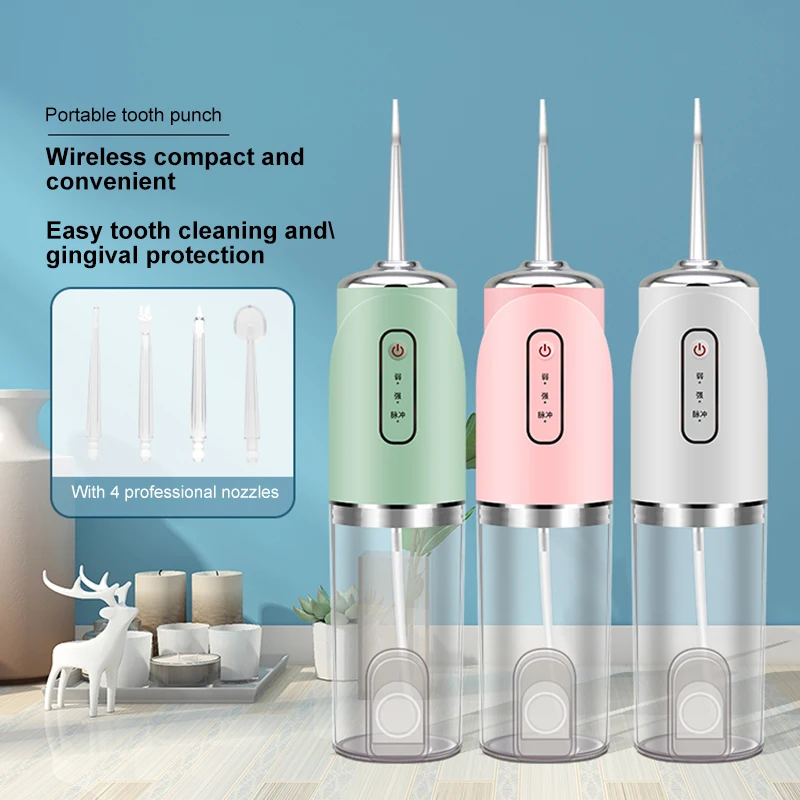 

1 Pcs Electric Flushing Device Smart Water Flossing Household Tooth Cleaner Oral Irrigator Oral Care Dental Instrument