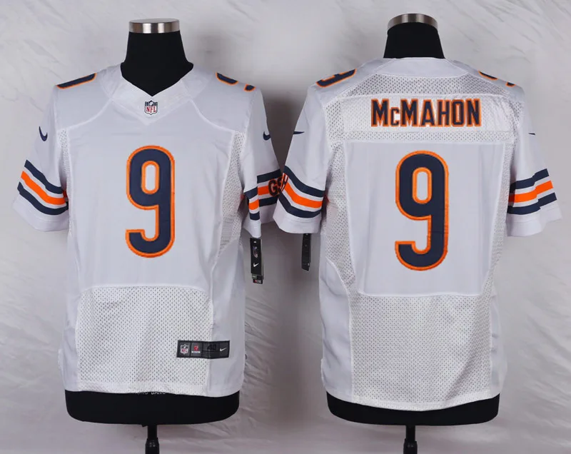 Stitiched, Chicago, Jay Cutler, Kevin White, Alshon Jeffery, Matt Forte, Kyle Fuller, Walter Payton, Mike Ditka Jersey - Цвет: Серый
