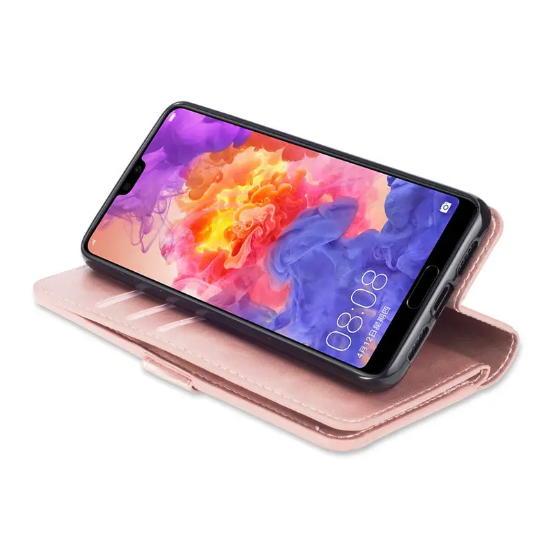 Чехол-книжка с бумажником для huawei P30 P20 mate 20 10 9 Lite Pro P8 Lite Y6 Y7 Honor 8A кожаный чехол с отделениями для карт