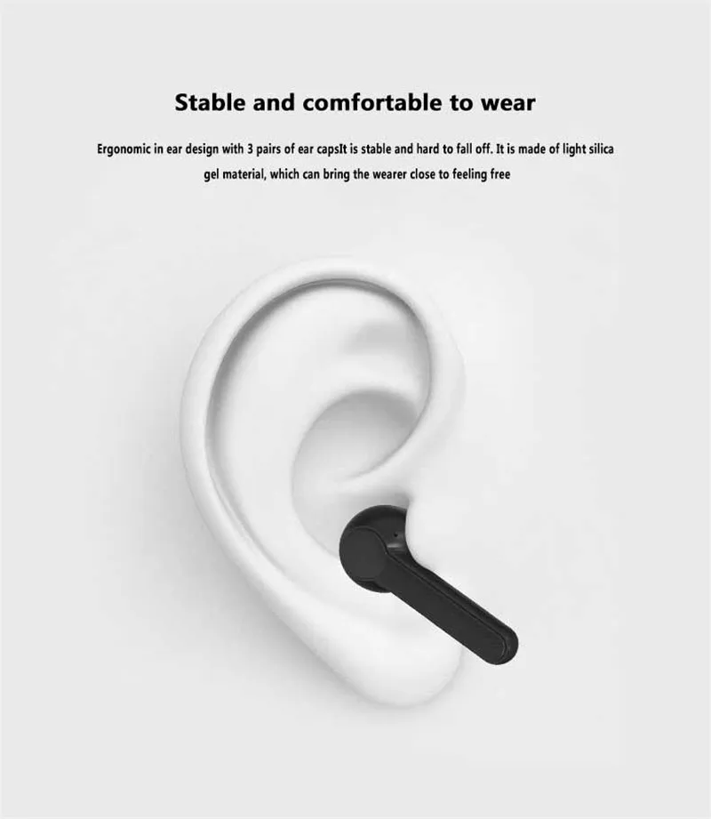 I12 TWS Беспроводные Bluetooth 5,0 наушники для iphone Android