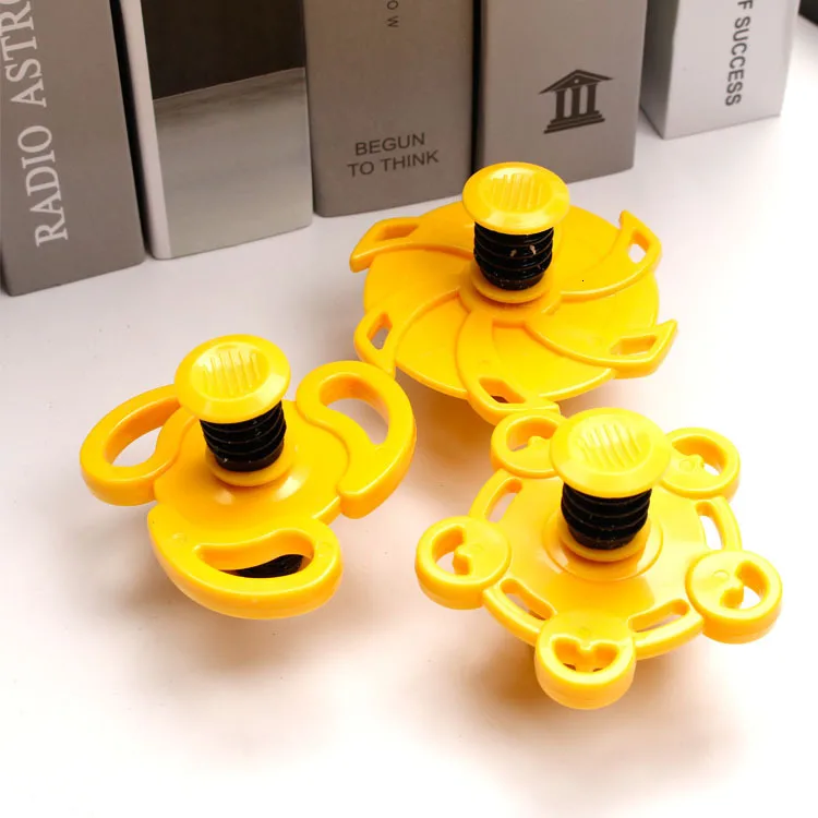 Fingertip Elastic Bounce Spring Gyro Finger Interval Decompression Toy Relieves Stress Office Party Game Gifts For Children