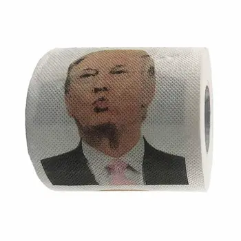 

Funny Printed Home Bath Toilet Roll Paper 2-Ply Unscented WC Bathroom Tissue X7YB