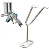 HVLP Gravity Feed Paint Spray Gun Holder Stand Wall Bench Mount Hook Booth Cup / Fixed bracket ► Photo 2/5