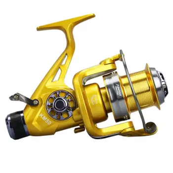 

M50 M60 5.2:1 Metal Head Fishing Reel Wheel Carp Gear Spinning Reel Fishing Brake Wheel Rod Carp Fishing Reel Wheel Gear