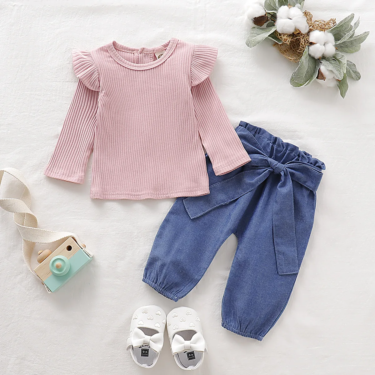 

Clothes for Babies Autumn Clothing Long Sleeve Trousers Small CHILDREN'S Set Platform 197252