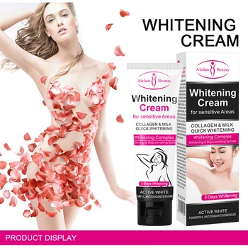 

3pcs Underarm Whitening Cream Body Armpit Whitening Cream Lotion Legs Knees Whitening Cream Skin Care Cosmetic