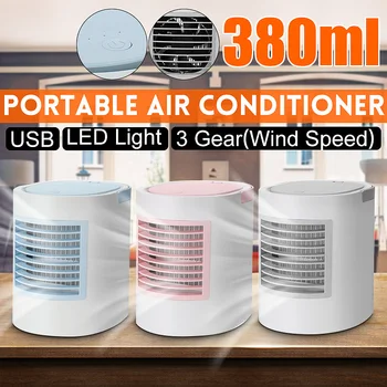 

3Gear Mini Micro USB Negative Ion air Conditioning Fan Air Cooler For Office Home Use
