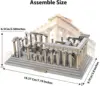 Microworld 3D Metal Puzzle Games Temple of Athena Building Models Kits DIY Laser Cut Jigsaw Toys Christmas Gifts For Teen Adult 4