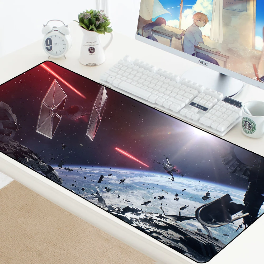

Star Wars Gaming Mouse Pad Keyboard Laptop Padmouse Rubber Large XL Gamer Mousepad to Laptop Speed Mice Mouse Play Mat for Dota2