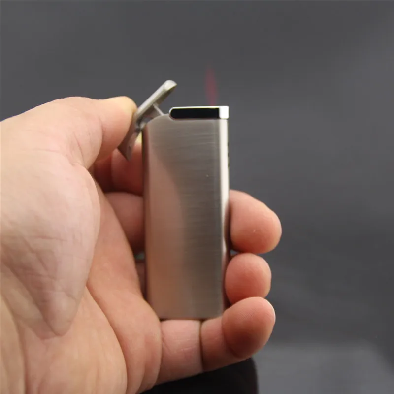 

Plating Red Fmale Modern Simplicity Style Lighter Portable Inflatable Metal Encendedores Butane Gas Isqueiro with Window