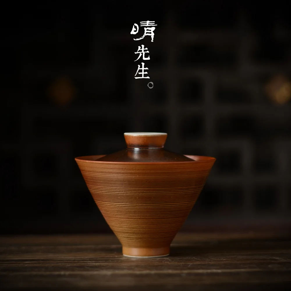 

Jindezhen Pine Firewood Three Talents Tureen Pure Hand Days Chai Kiln Ceramics Hand Catch Infusion Of Tea Bowl Kungfu Online