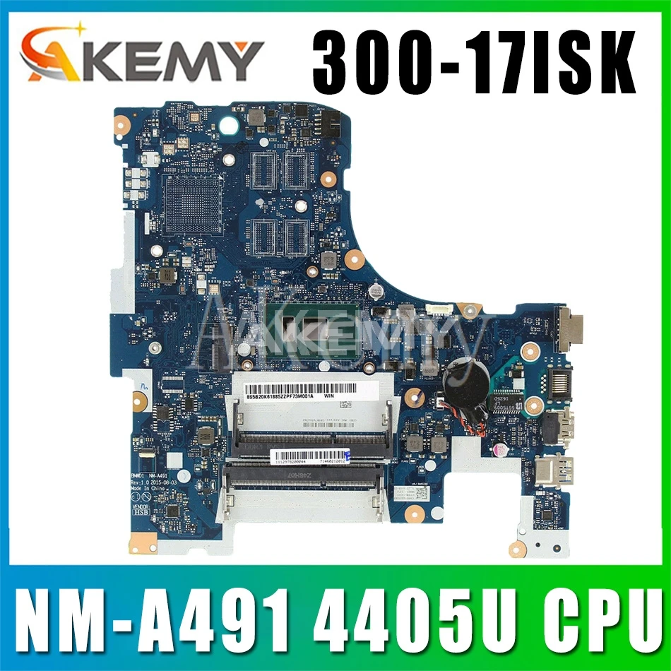 Бесплатная доставка Для lenovo ideapad 300-17ISK BMWD1 NM-A491 материнская плата для ноутбука SR2EX