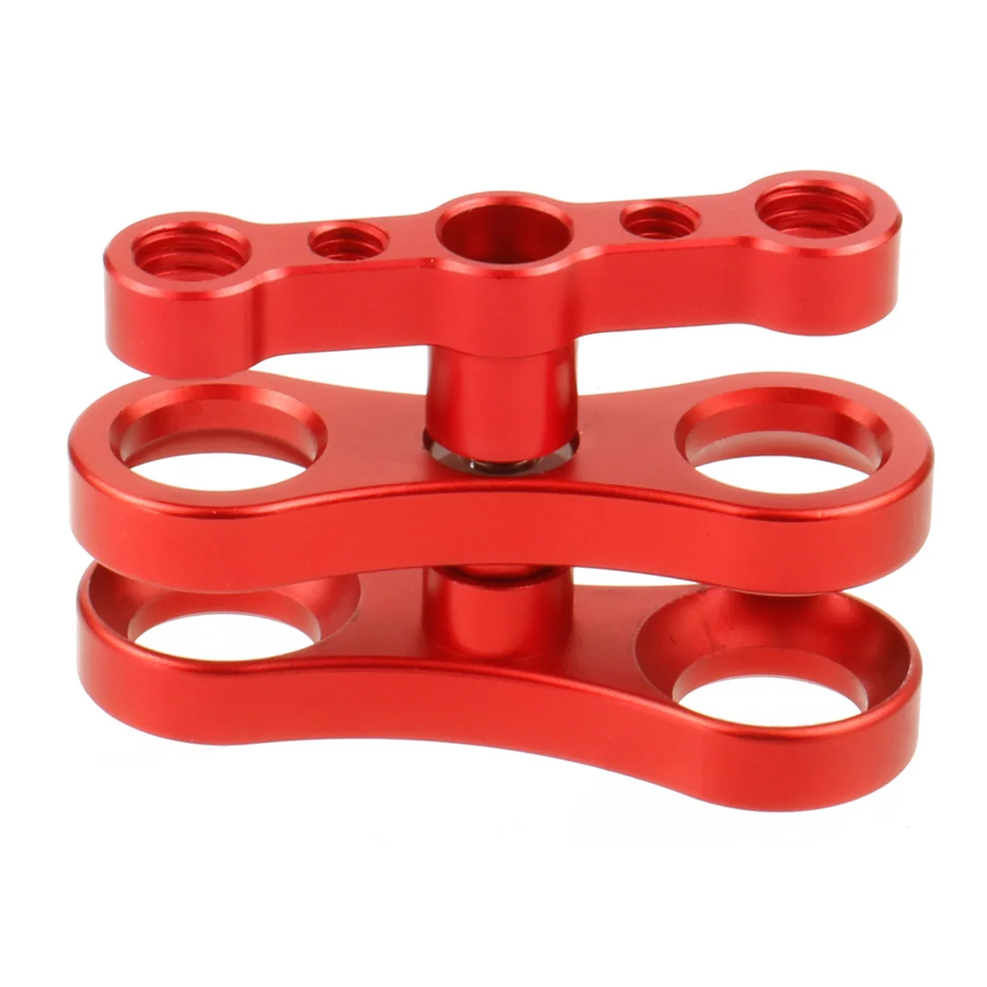 Aluminium CNC Kugelkopf Schmetterling Clip Tauchlicht Arm 360 Grad Clip Adapter Halterung Halter für Gopro YI für OSMO Action Kamera – Detail 17