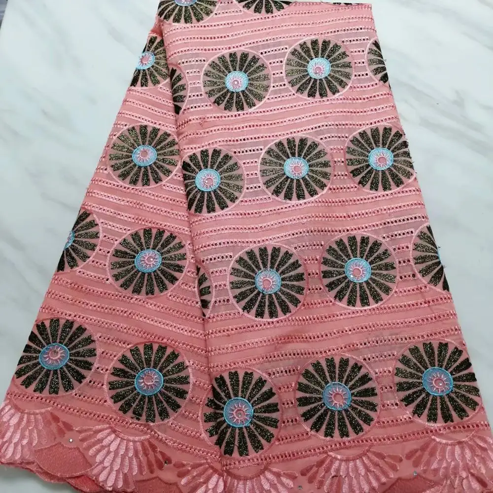 Высокое качество последние небольшой африканский вышитые ткани онлайн