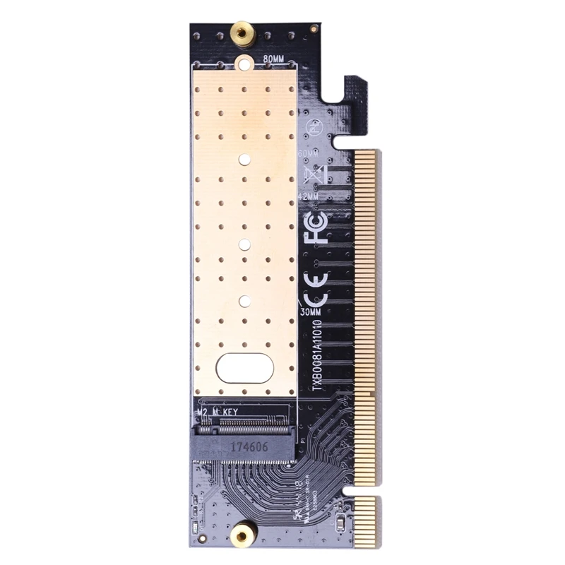 M.2 Nvme Ssd адаптер M2 на Pcie 3 0 X16 контроллер карты M ключ интерфейс Поддержка Pci Express X4 2230