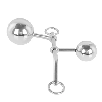 Anal Sex Toy Female Anal Vagina Double Ball Anal Plug In Steel Chastity Belt Rope Hook Butt Plug For Women Locking Chastity Belt 5