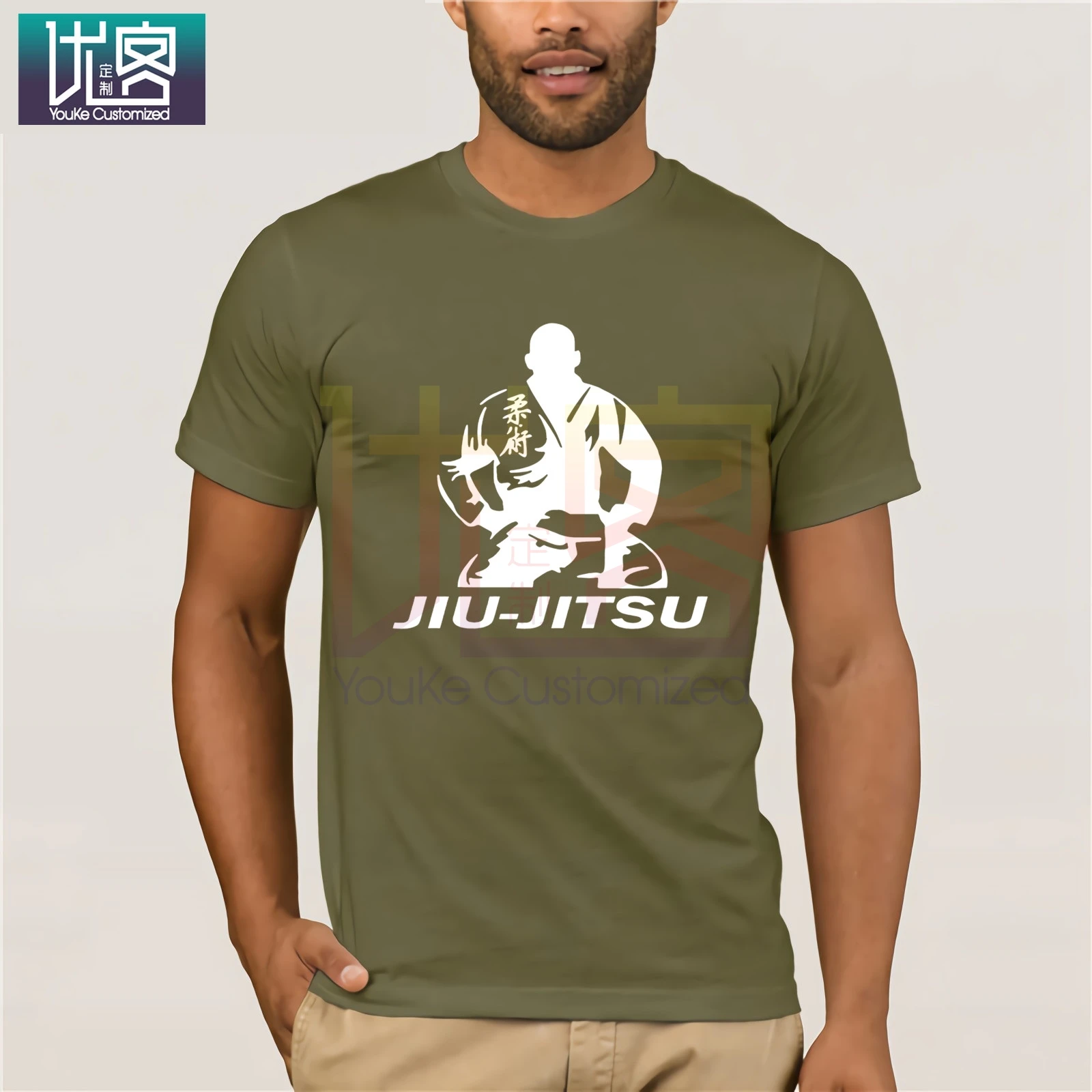Мужская компрессионная рубашка GILDAN Gracie мужская длинная футболка с джиу джитсу