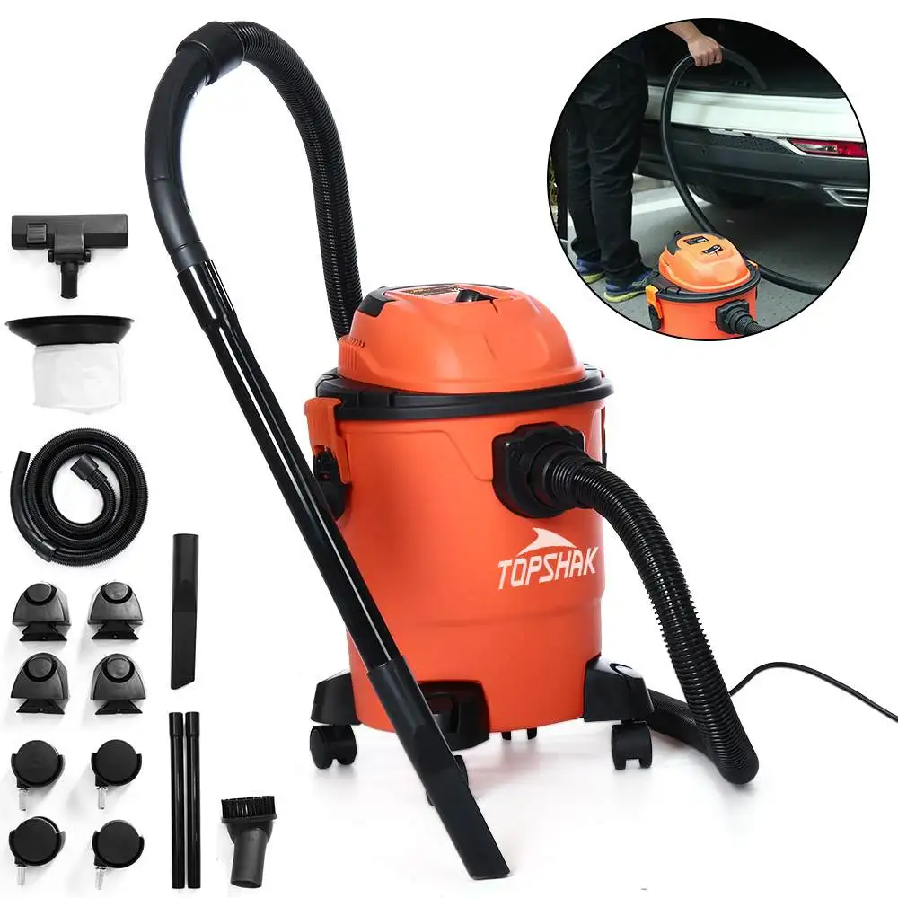 1000W Wet Dry Vacuum Cleaner for Home Carpet 20L 2 in 1 Vacuum Cleaner Dust Collector 2M Hose