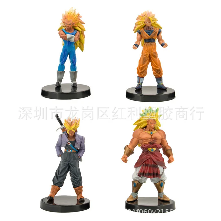 

Dragon Ball Garage Kit Large Size Goku Super Saiyan People Doll Doll Anime Figurine Decoration 4-Boy Toy