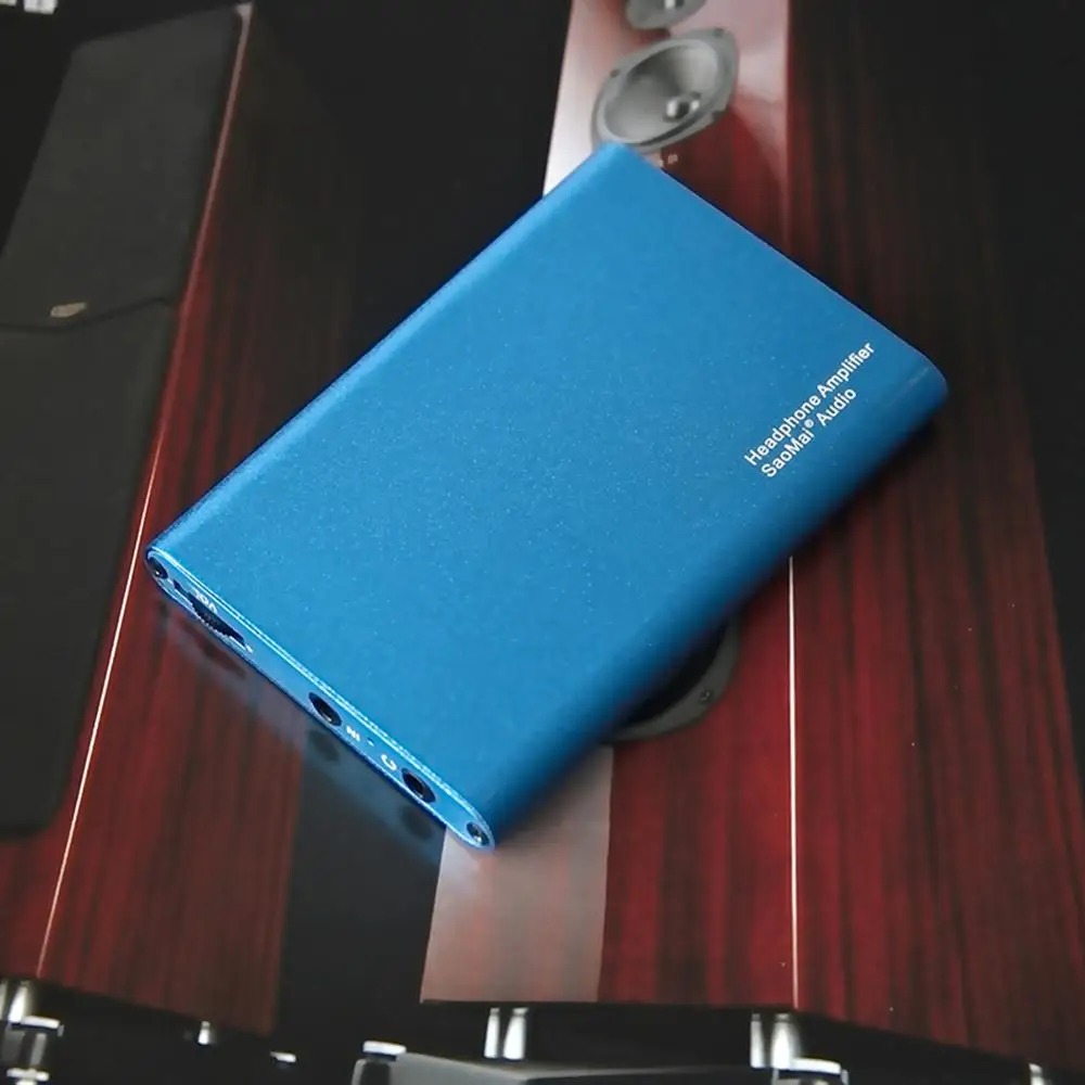 SaoMai Portable Headphone Amplifier Mini Audio Amp for Car MP3 MP4 Phones Digital Players and Computers