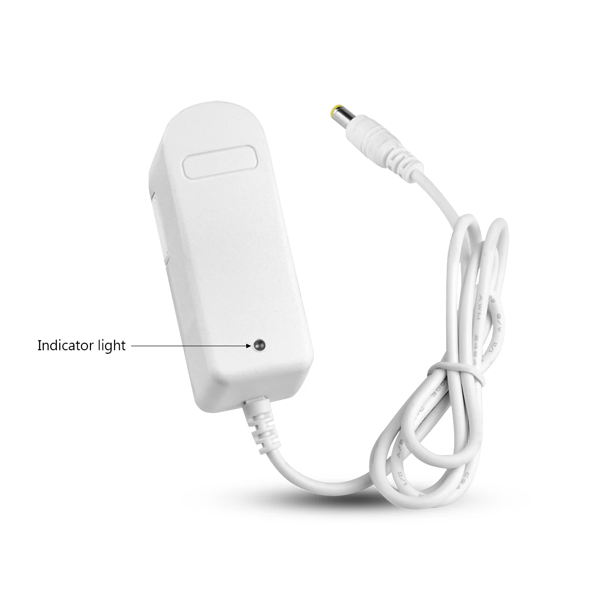 Description Picture 5 of itemDC12 volt EU Plug Lighting Transformer Power Supply 2A/ 3A/5A White Adapter for 5.5x2.1mm Universal output caliber Charger