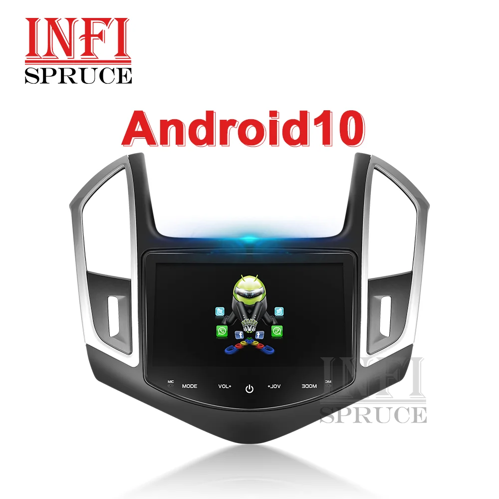 Android 10 0 автомобильный dvd проигрыватель с gps для Chevrolet Cruze 2013 2014 2015 Все гольфкарты