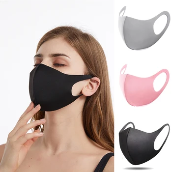 

Cotton Mouth Mask Anti Dust Washable Reusable Women Men Child Dustproof Mouth-muffle Winter Warm Mask Face Mouth Masks
