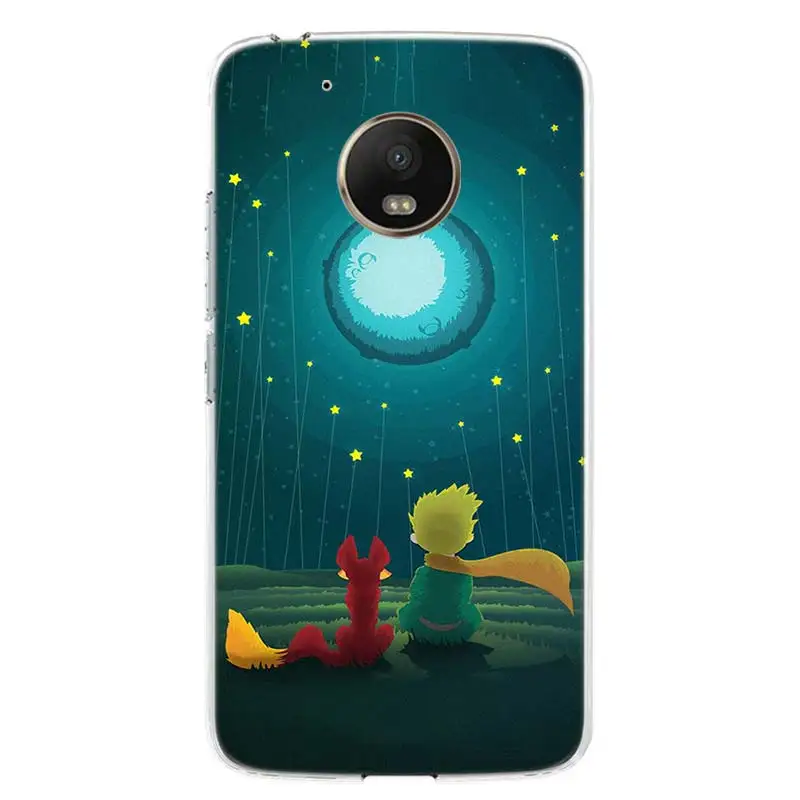TW221-9 Маленький принц чехол для телефона для Motorola Moto G7 G6 G5S G5 E4 Plus G4 E5 Play power EU Подарочный чехол с рисунком - Цвет: TW221-9