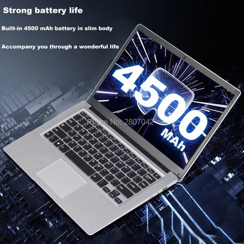 Newest Laptop 14.1" 1366*768 IPS Notebook 6GB RAM 64GB ROM Laptops Windows 10 Intel Dual Wifi Computer-4