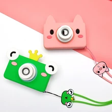 Cartoon HD Mini Kids Camera Baby Educational Toys baby Birthday Gifts 12 Languages 32G 1080P Portable Digital Video Camera
