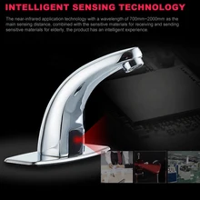 Infrared Sensing Faucet Smart Kitchen Faucets Bathroom Washbasin Intelligent Faucet Hot And Cold Water Tap Toilet Water Mixer