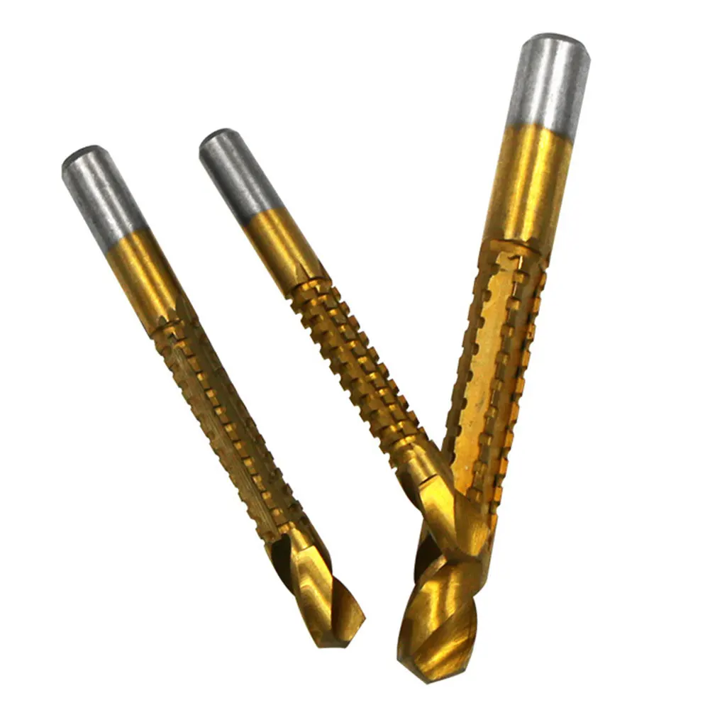 Gold High Speed Steel 4241 Drill Bit Set Carpentry Coated Sawtooth Bit Saw Drill Bits Portable Rotary Tools Tool Parts Gold High Speed Steel 4241 Drill Bit Set Carpentry Coated Sawtooth Bit Saw Drill Bits Portable Rotary Tools Tool Parts