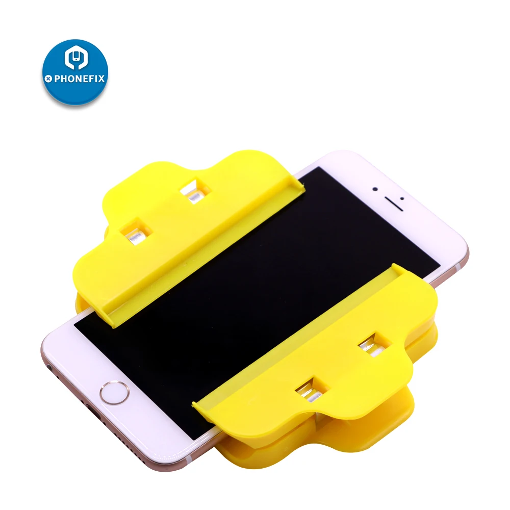Plastic Clip Fixture For Cell Phone Screen Repair