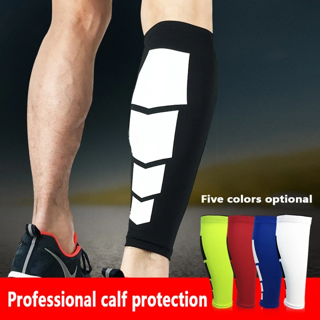 1PC Compression Calf Sleeve Basketball Volleyball Men Support Calf Elastic  Cycling Leg Warmers Running Football Sport Leg Sleeve - AliExpress