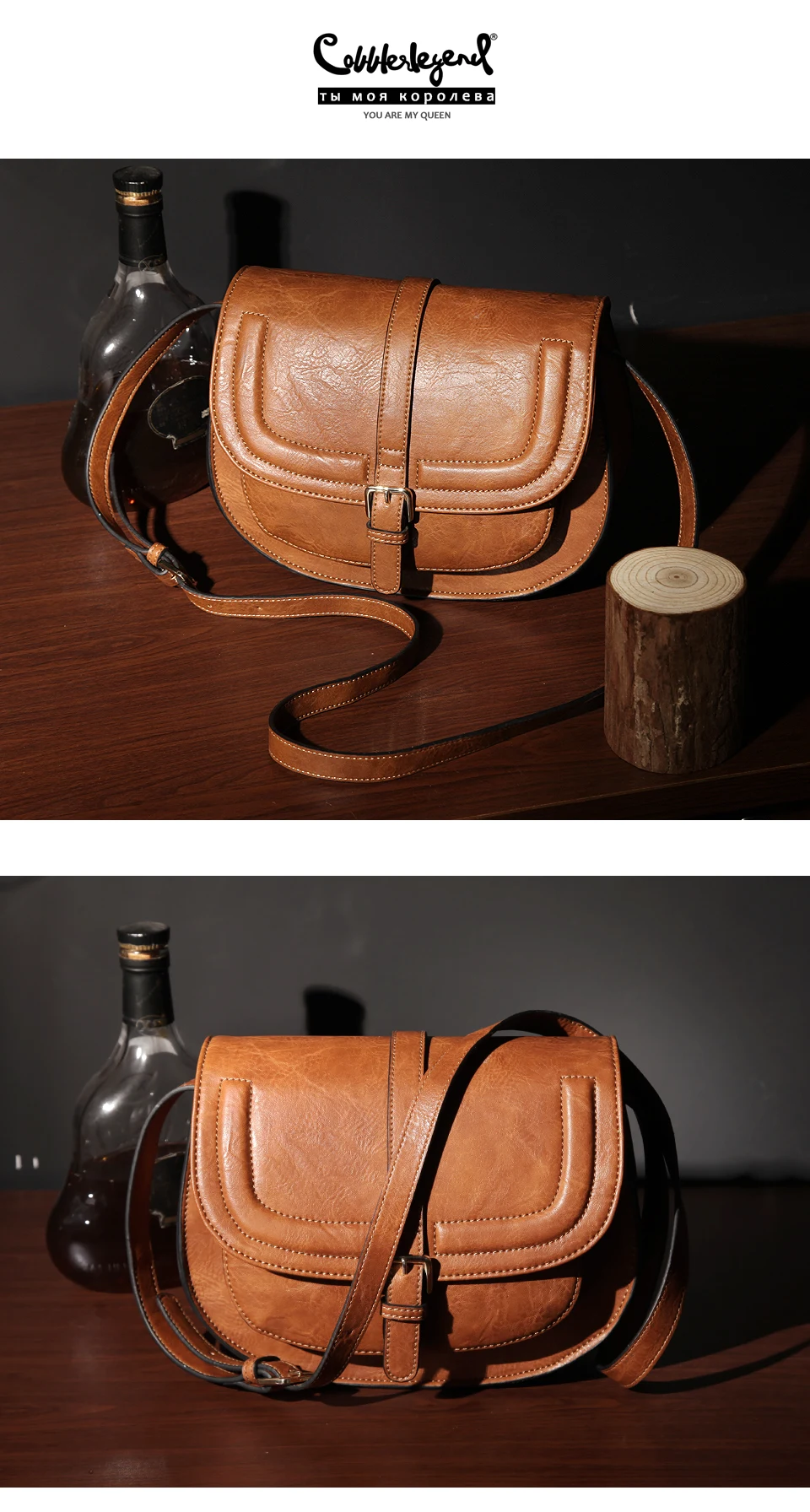 Cobbler Legend, винтажная средняя женская сумка на плечо, сумки, Большая вместительная седельная Сумочка, роскошная дизайнерская женская сумка