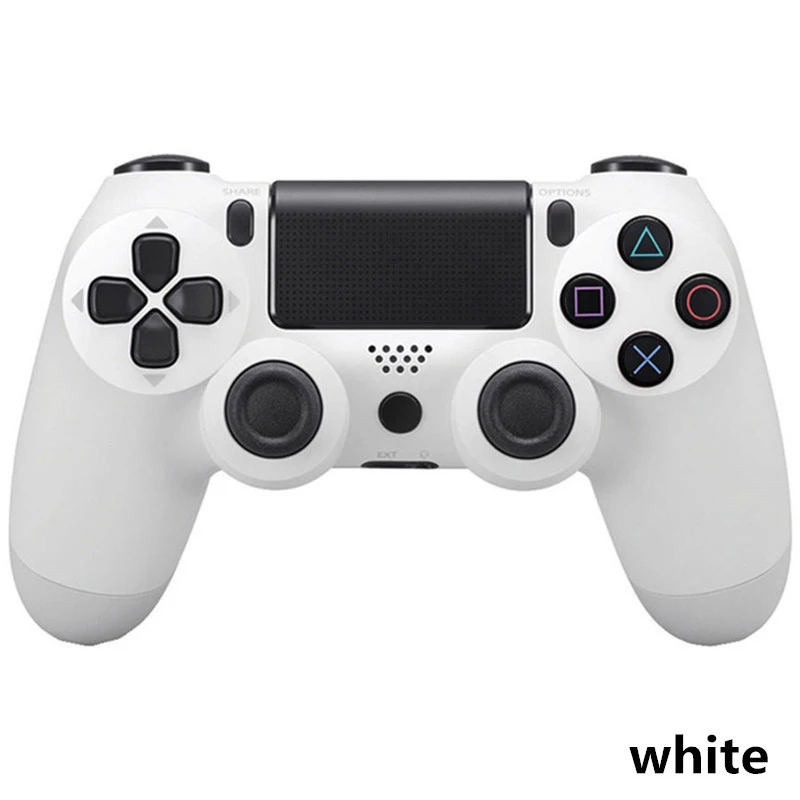 Проводной игровой контроллер для PS4, контроллер для Playstation 4 для Dualshock, вибрационный джойстик, геймпады для Play Station 4, джойстик - Цвет: Белый