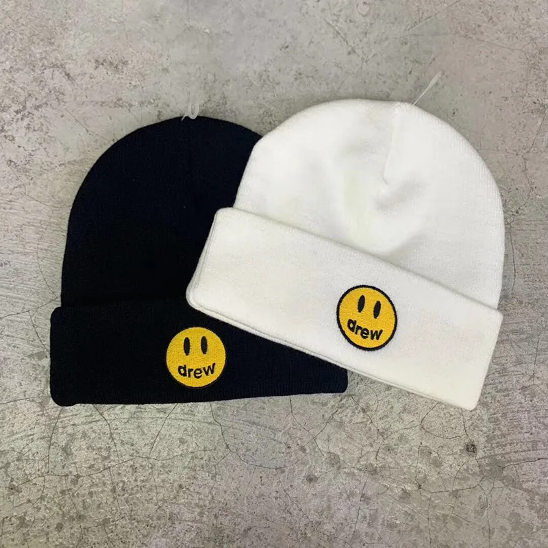 Новинка Drew House beanie высокое качество хлопок для мужчин и женщин DREW beanie шапки