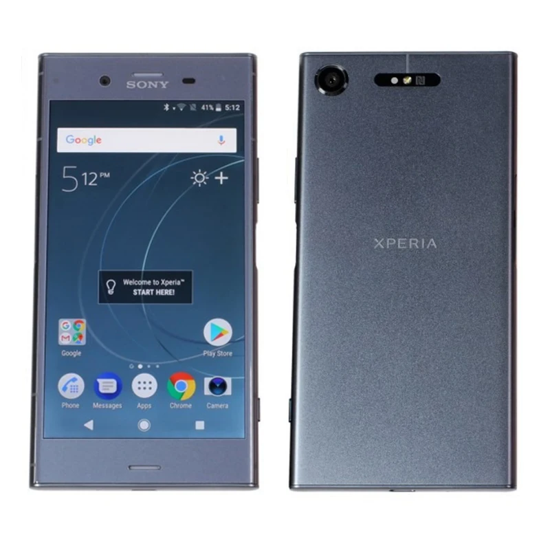 sony Xperia XZ1 G8341 одна Sim 4G ram 64G rom 5," Восьмиядерный 19MP Android LTE мобильный телефон - Цвет: Синий