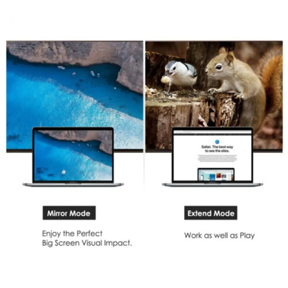 USB C концентратор к HDMI 4K VGA адаптер тип-c к Hdmi+ Vga конвертер для MacBook тип-c два-в-одном адаптер многопортовый конвертер