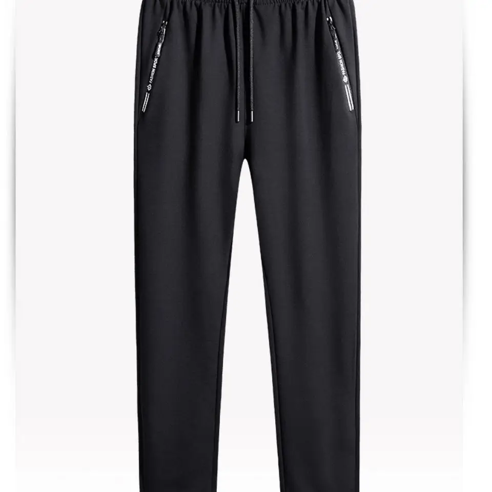 Crotchless Erotic Pants Men's Sexy Double Zippers Outdoor Date Open Crotch Outdoor Sex Pants Trousers Clothes Men Plus Size men crotchless pants