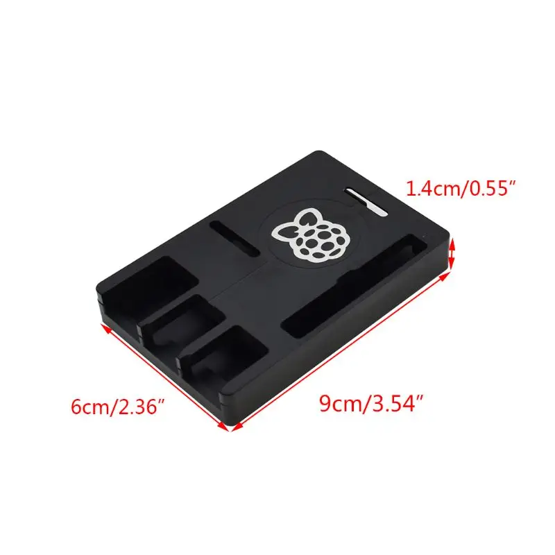 Алюминиевый Чехол, металлический защитный корпус для Raspberry Pi 3B 2B B+ D08B