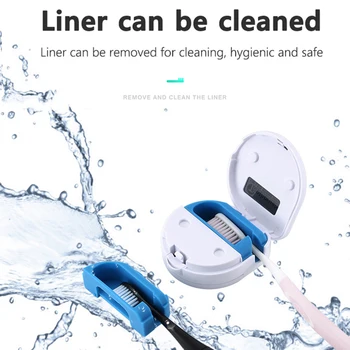 

Toothbrush Sanitizer Organizer Smart Induction UVC-LED Ultraviolet Disinfection Machine Brush Head Disinfector For Bathroom