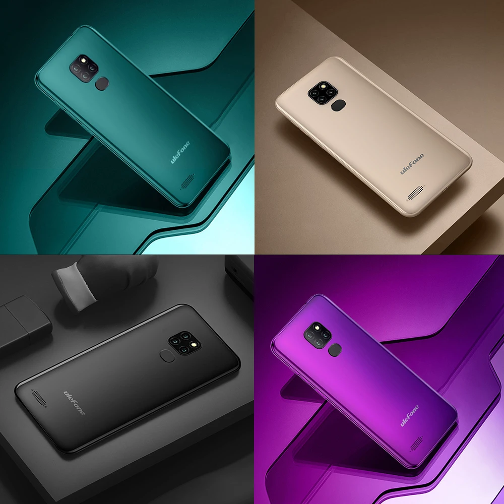 Смартфон Ulefone Note 7P Android 9 0 четырёхъядерный 3500 мАч 6 1 дюймовый экран Waterdrop 3 Гб + 32 ГБ