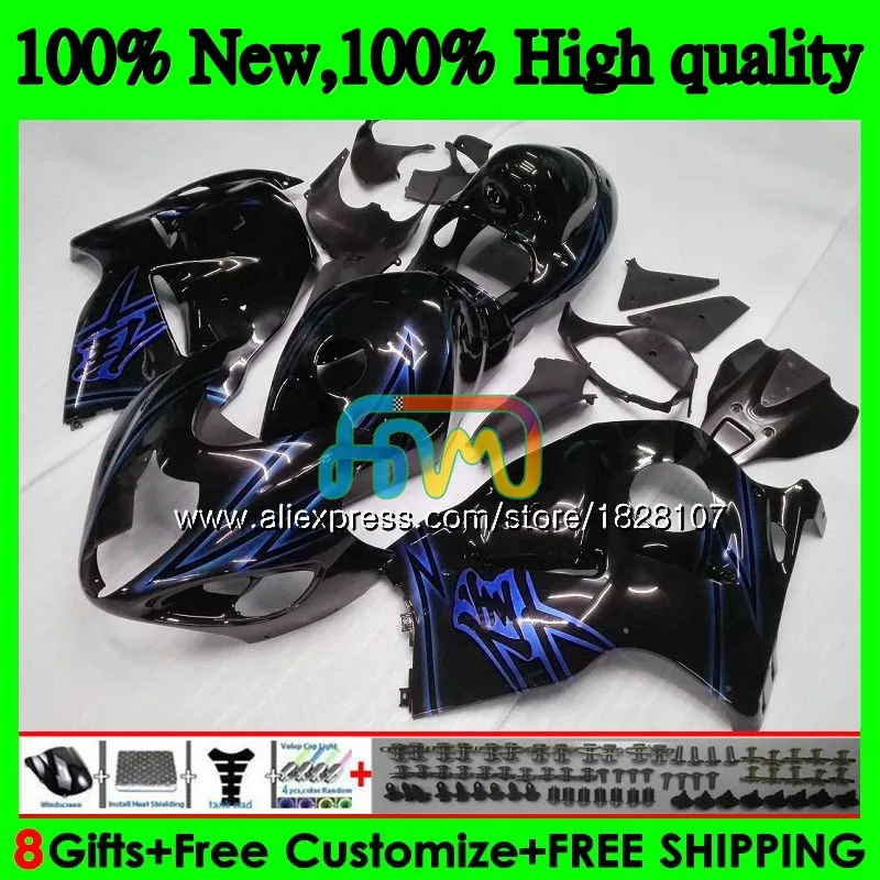Цвет синий, черный; большие размеры GSXR 1300 для SUZUKI Hayabusa GSXR-1300 2002 2003 2004 2005 2006 2007 49BS. 171 GSXR1300 96 02 03 04 05 06 07 обтекатель