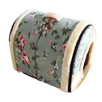 

Portable Foldable Dog Puppy Cat House Kennel Nest Soft Bed With Mat For Small Medium Pet Comfortable Travel Tent