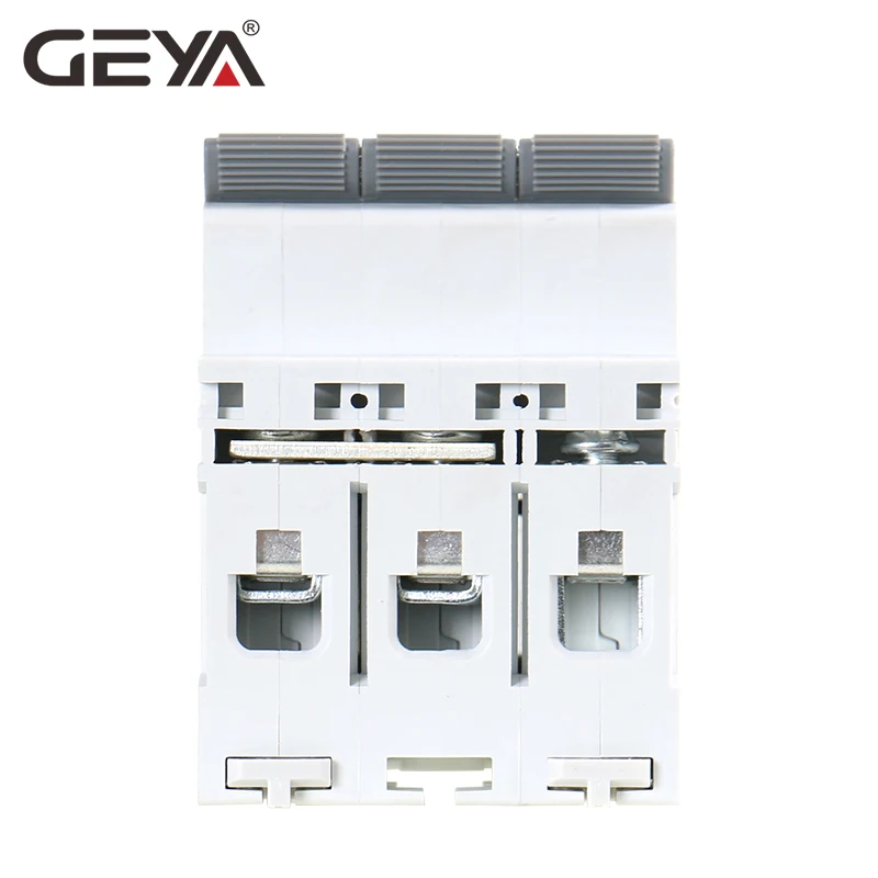 Мини выключатель GEYA MCB DC 6KA 3P 750 В 6A 10A 16A 20A 25A 32A 40A 50A 63A|Автоматические выключатели| |