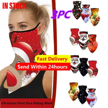 

3/5/50pcs Mask Outdoor Print Seamless Ear Masks Sports Scarves Neck Tube Face Dust Cycling Mask Headband Bandanas Protection#3