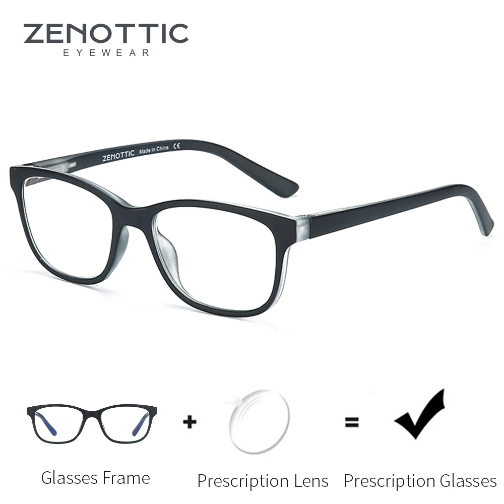 

ZENOTTIC Children Eyewear Glasses Girls Clear Lenses For Blue Light Blocking Boys Eyeglasses Protection Computer Glasses BT5201